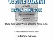 Chata Julie - Velké Vrbno
