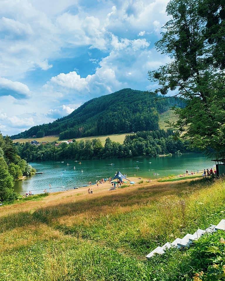 Vila na pláži - Bystřička