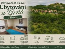 Ubytování u Grňů - Pálava - Klentnice