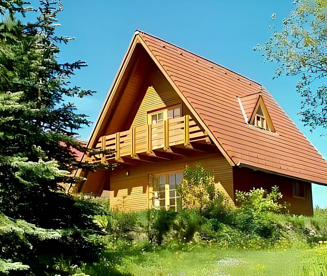 Chaty Tupec Lipno - Kobylnice