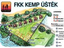 FKK kemp Úštěk (bez plavek) - Úštěk-Českolipské Předměstí