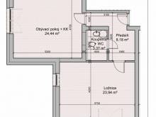 Apartmán nad terasou - Říčky v Orlických horách