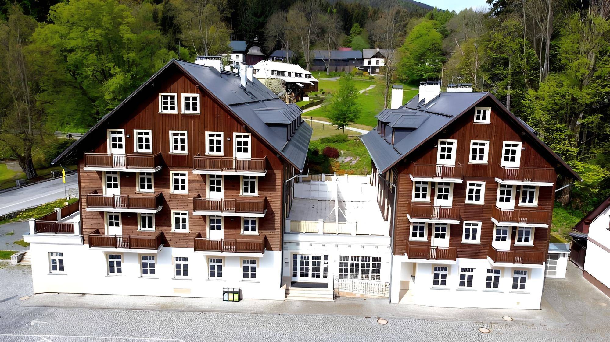 Byt s výhledem na vodopád - Karlova Studánka