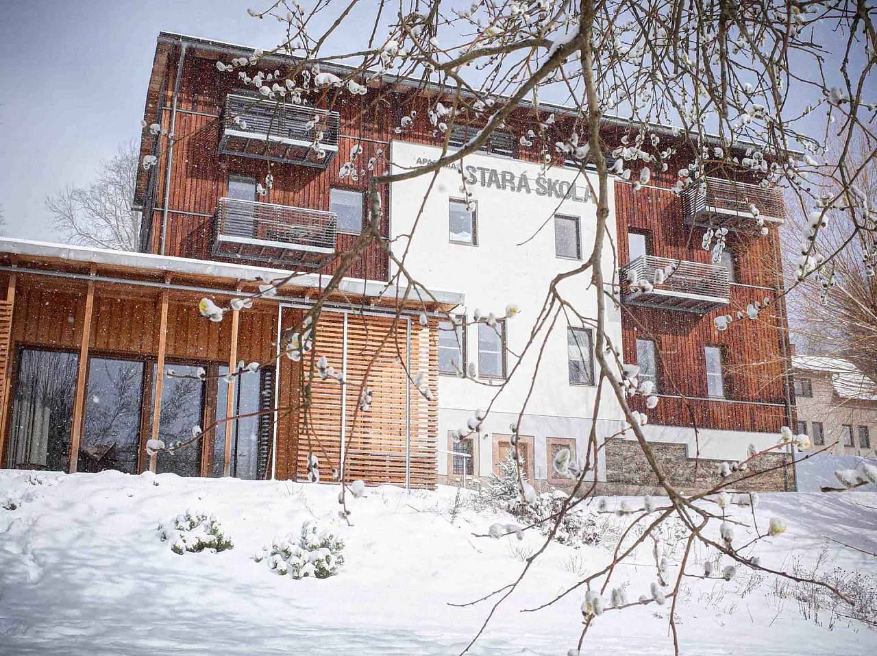 Stará škola - Apartmány Mezi horami - Horní Tříč